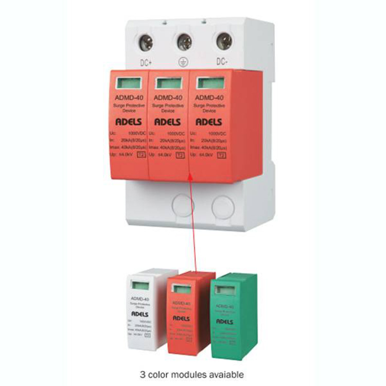 DC Surge Pwoteksyon Rated Voltage Jiska 1000V Aparèy Pwoteksyon Surge