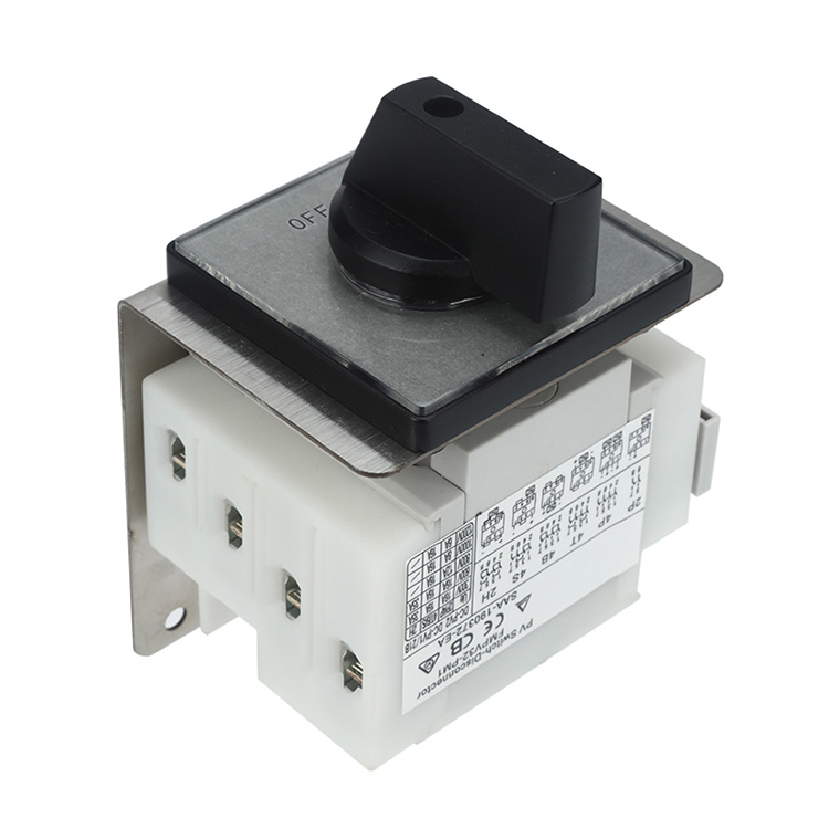 4 Pol Panel Mounted DC Isolator switch